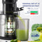 Safecourt Kitchen Slowjuicer - Sapcentrifuge 200W - XXL Vulopening RVS