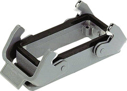 Harting Han® 24B-agg-QB - Behuizing 24 B-serie - Aluminium - Grijs