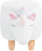 UNICORN - Hocker - Wit - Polyester