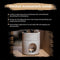 Scentchips® Fossil - Waxbrander - Geurbrander - Oliebrander - Wax Melts Brander - Aromabrander - Ook Geschikt Voor Essentiële Oliën - Geurolie - Waxmelts - Wit