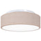 Plafonniere Taupe 38 x 13.5 cm Stof