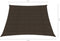 vidaXL - Zonnezeil - 160 - g/m² - 4/5x3 - m - HDPE - bruin