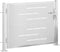vidaXL - Poort - 100x75 - cm - roestvrij - staal