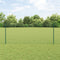 vidaXL - Hekpalen - 11 - stuks - U-vorm - Groen - 100 - cm - Staal