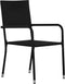vidaXL - Tuinstoelen - 4 - st - poly - rattan - zwart