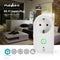 Nedis - Wi-Fi Smart Plug - Afstandsbediening - Stroommeter - Binnen