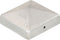vidaXL - Paalkappen - 6 - st - piramide - 81x81 - mm - gegalvaniseerd - metaal