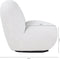 Kick Fauteuil Evi - Bouclé - Wit