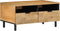 vidaXL - Salontafel - 80x54x40 - cm - massief - mangohout - bruin