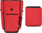 vidaXL - Fietstas - voor - Pannier - Rek - 20 - L - - - Rood - - - 34x16x59 - cm