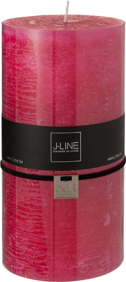 J-Line cilinderkaars - fuchsia - XXL - 150U - 6 stuks