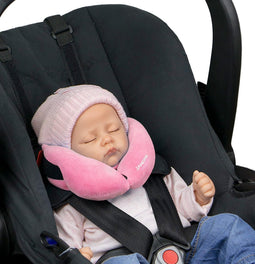 SleepFix Baby Hoofdkussen - Baby slaapkussen met steun voor autostoel, fietsstoel en buggy - Diverse