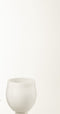 J-Line bloempot Gio - keramiek - wit - small - Ø 19.00 cm