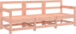 vidaXL - 3-delige - Loungeset - massief - douglashout