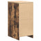 vidaXL - Garagekast - 40x51x85 - cm - massief - grenenhout - gerookt - eiken