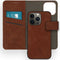iMoshion Hoesje Geschikt voor iPhone 13 Pro Hoesje Met Pasjeshouder - iMoshion Uitneembare 2-in-1 Luxe Bookcase - Bruin
