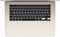 Apple MacBook Air (2025) - Laptop - M4 10-core 16GB RAM 256GB SSD - Beige