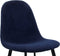 Set van 4 Kick eetkamerstoel Ted - donkerblauw