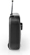 FM-Radio - Draagbaar Model - AM / FM - Batterij Gevoed / Netvoeding - Analoog - 1.8 W - Zwart-Wit Scherm - Koptelefoonoutput - Handgreep - Grijs / Zwart