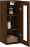 vidaXL - Hangkast - 34,5x34x90 - cm - bruin - eikenkleur