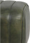 Light & Living Ramy - Kruk - Groen Leer - 42x35x46cm