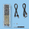 Orico NVMe M.2 SSD behuizing 10Gbps - Transparant - Zilver Aluminium