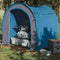 vidaXL - Opbergtent - waterdicht - blauw