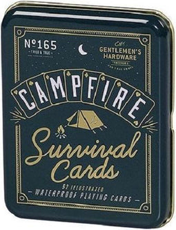Gentlemen’s Hardware Retro Campfire Games Survival Cards Kaartspel