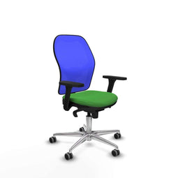 Piqueras y Crespo 3D086G0 - Bureaustoel - Verstelbare hoogte met armleuning - Groen