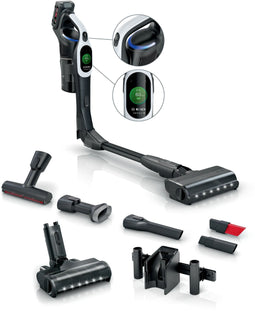 Bosch BCS1041WAC - Steelstofzuiger - Zakloos HEPA filter - Zwart Wit