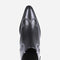 Bronx Next-low-kole - Dames Slingback - Western stijl - Zwart