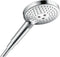 Hansgrohe Raindance Select S 120 - Handdouche - 3 straalsoorten - Wit/chroom