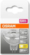 OSRAM LED reflectorlamp - Lampvoet: GU5.3 - Warm wit - 27-- K - 2,6- W - LED STAR MR16 12 V