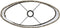 Light&living Kap ovaal recht smal 45-21-32 cm OSIRE grijs-bruin