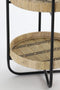 Light & Living - Etagere LORENA - Ø37x89cm - Zwart