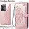 iMoshion Hoesje Geschikt voor Oppo Reno 8 5G Hoesje Met Pasjeshouder - iMoshion Mandala Bookcase - rosé goud