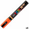 POSCA PC-5BR - Markeerstift BRUSH - Inkt op waterbasis - Oranje (6 stuks)