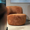 Fauteuil Marc - Roest - Stof Koper - Comfortabele Fauteuil
