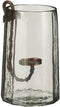 Mica Decorations Lantaarn Cynthia - 17.5x17.5x27.5 cm - Glas - Transparant