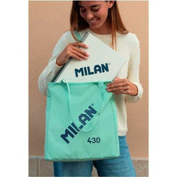 Winkeltas Milan - Opvouwbaar - Veiligheidsblok - Groen