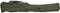 Hengeltas 150 cm oxford stof donkergroen