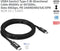 Club 3D CAC-1579 - USB4 Gen3x2 Type-C Kabel - 40Gbps 240W 8K60Hz 3m Zwart