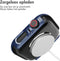 imoshion Screenprotector - Geschikt voor Apple Watch Series 4 / 5 / 6 / SE - 40mm - Full Cover Hard Case / Beschermend Hoesje - Donkerblauw