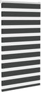 vidaXL - Zebra - rolgordijn - 70x150 - cm - stofbreedte - 65,9 - cm - zwart