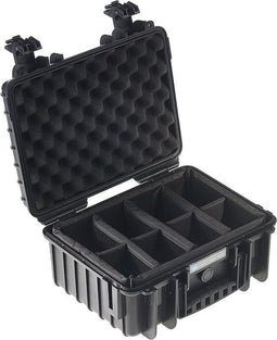 B&W Type 3000 - Outdoor Case - Schokbestendig - Zwart