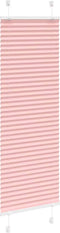vidaXL - Plissé - rolgordijn - 40x150 - cm - stofbreedte - 39,4 - cm - polyester - roze
