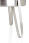 Feuerhand Vuurton Pyron - Zilver - 44.5x44.5x74cm - Modern