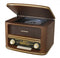 Soundmaster NR961 - Nostalgische radio met CD-speler - Bluetooth en USB - Houtkleur