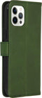 iMoshion Hoesje Geschikt voor iPhone 12 Pro Max Hoesje Met Pasjeshouder - iMoshion Luxe Bookcase - Groen