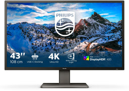 Philips 439P1/00 - LCD Monitor - 42,51" 4K 60Hz - Zwart